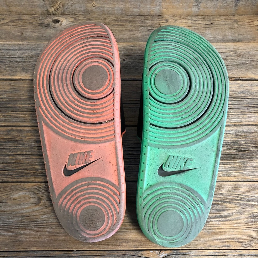 Nike Offcourt EYBL Slide 'What The?' Black Slipper Sandal, Size 10 DN3542-001 - Picture 5 of 7